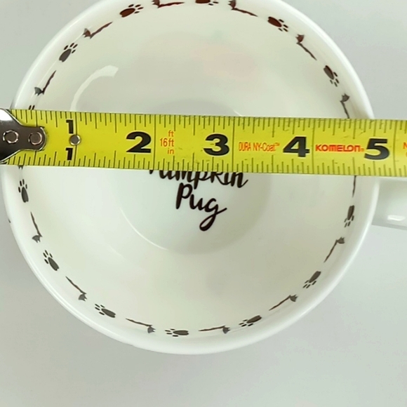 Portobello By Design "Pumpkin Pug" Mug Coffee Cup Bone China - Picture 7 of 9